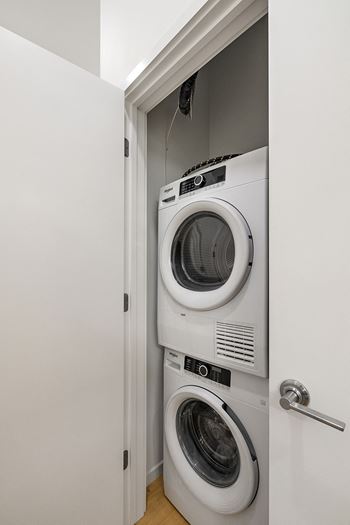 In unit laundry